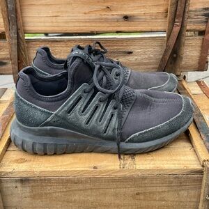 Black Adidas Tubular Shoes